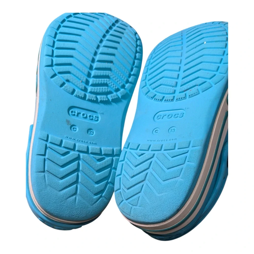 Crocs Kids Shoes Teal Size 13